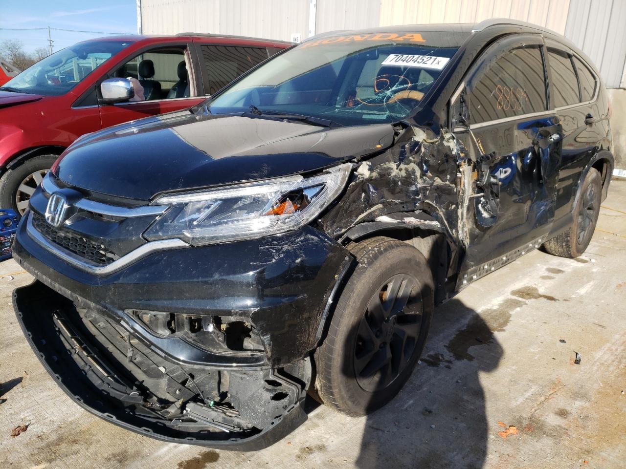 Photo 2 from auction – 2016 HONDA CR-V EXL with VIN 2HKRM4H72GH718375