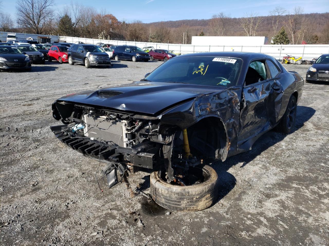 Photo 2 from auction – 2019 DODGE CHALLENGER with VIN 2C3CDZBT3KH595751