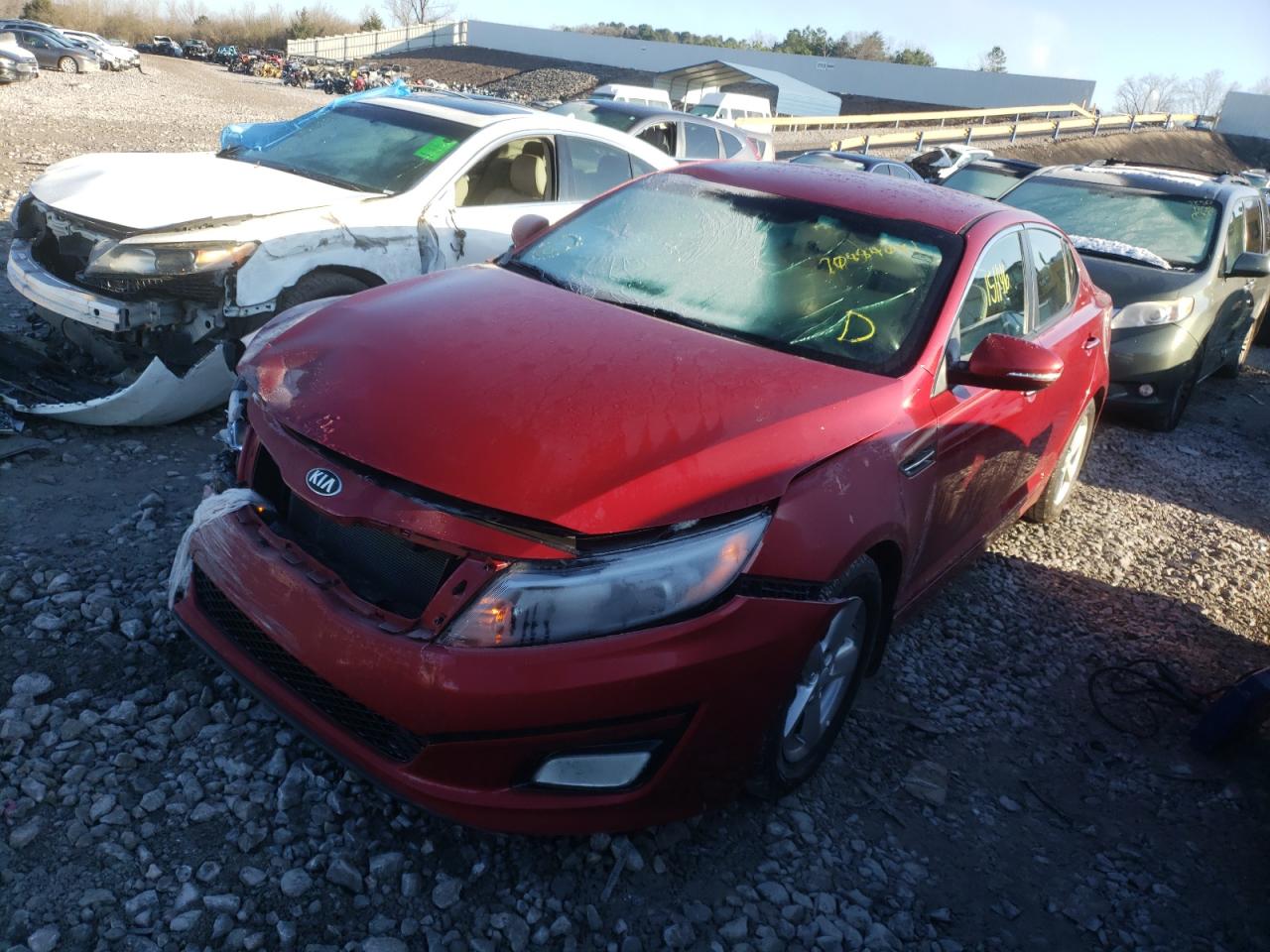 Photo 2 from auction – 2015 KIA OPTIMA LX with VIN 5XXGM4A71FG484418
