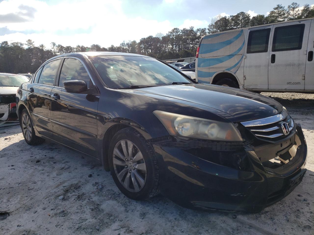 HONDA ACCORD EX 2011 with VIN 1HGCP2F7XBA071505 - Photo from auction