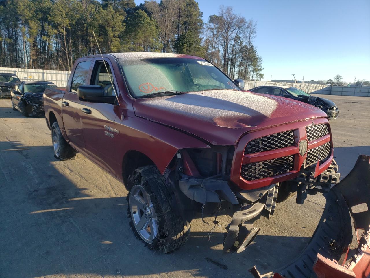 RAM 1500 ST 2014 with VIN 1C6RR7KT7ES232546 - Photo from auction