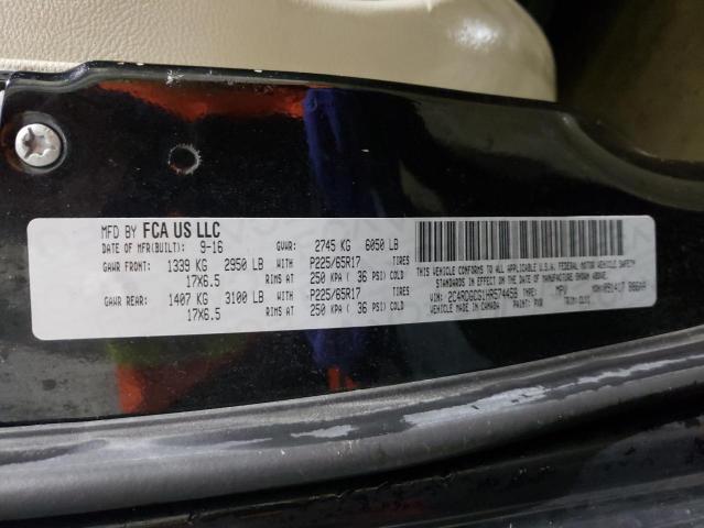 Photo 10 from auction – 2017 DODGE GRAND CARA with VIN 2C4RDGCG1HR574458