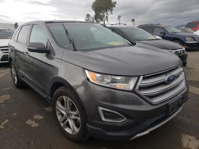 FORD EDGE TITAN 2015 with VIN 2FMTK4K99FBB52484 - Photo from auction