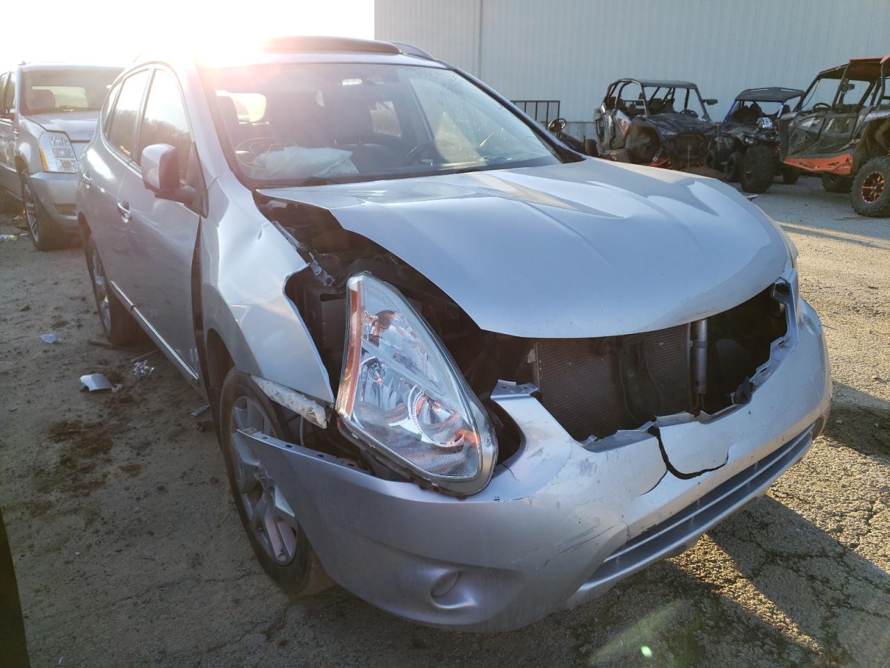 NISSAN ROGUE S 2012 with VIN JN8AS5MV2CW381552 - Photo from auction