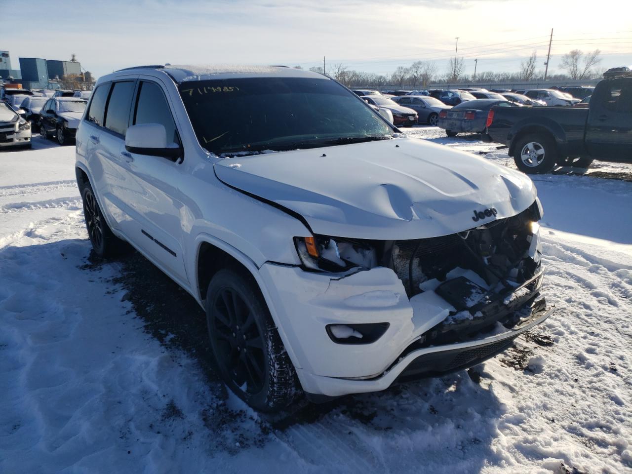 JEEP GRAND CHER 2017 with VIN 1C4RJFAG5HC861798 - Photo from auction