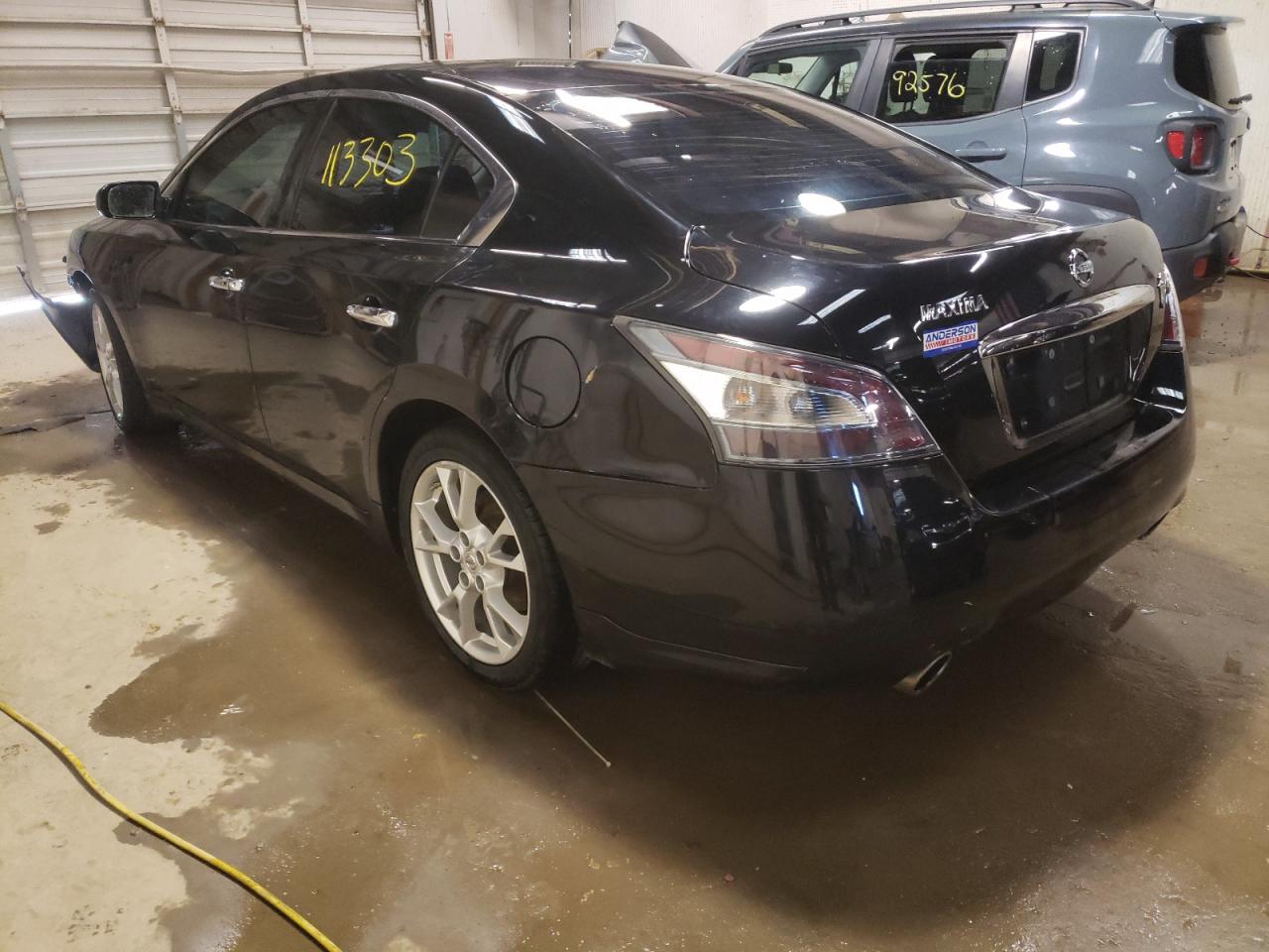 Photo 3 from auction – 2014 NISSAN MAXIMA S with VIN 1N4AA5AP3EC489774