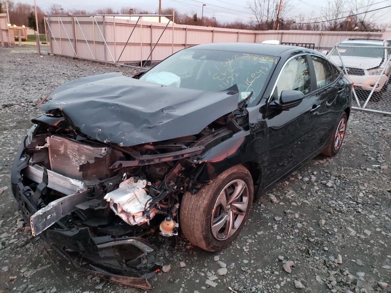 Photo 2 from auction – 2019 HONDA CIVIC LX with VIN 2HGFC2F62KH541172