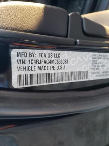 Photo 10 from auction – 2021 JEEP GRAND CHER with VIN 1C4RJFAG4MC636038