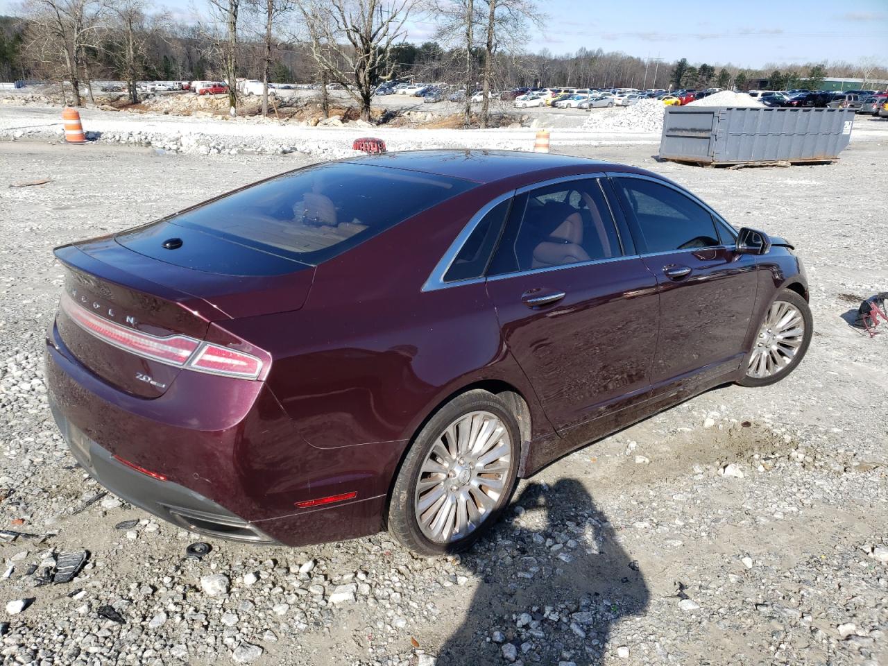 Photo 4 from auction – 2013 LINCOLN MKZ with VIN 3LN6L2G9XDR825238