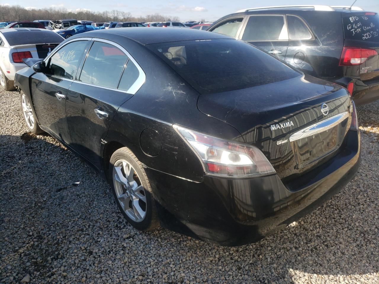 Photo 3 from auction – 2012 NISSAN MAXIMA S with VIN 1N4AA5AP4CC854234