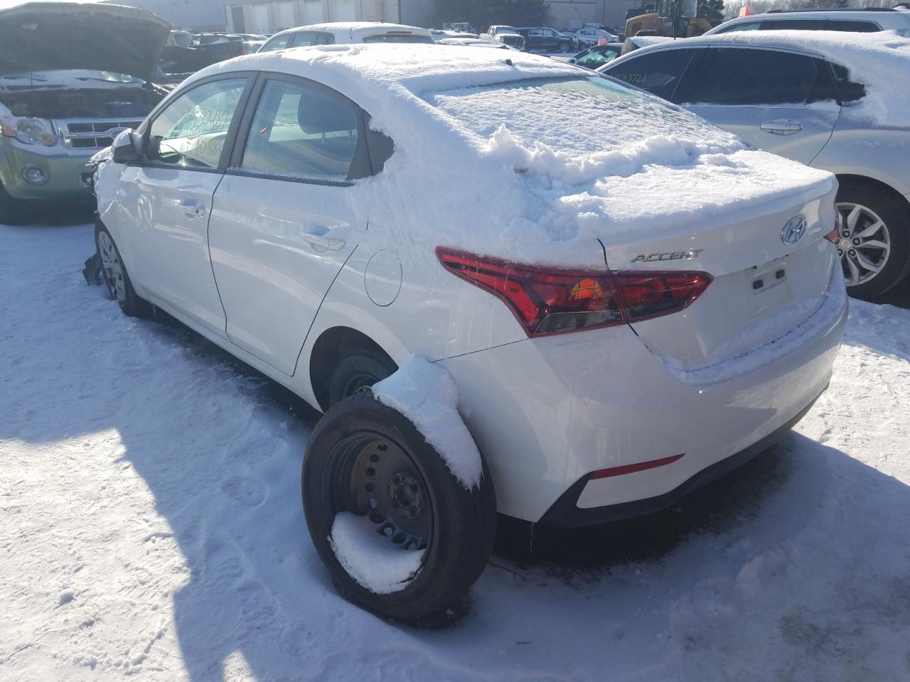 Photo 3 from auction – 2021 HYUNDAI ACCENT SE with VIN 3KPC24A64ME144729