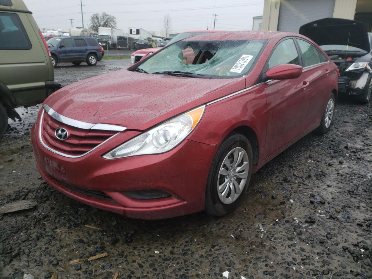 Photo 2 from auction – 2012 HYUNDAI SONATA GLS with VIN 5NPEB4AC4CH412395