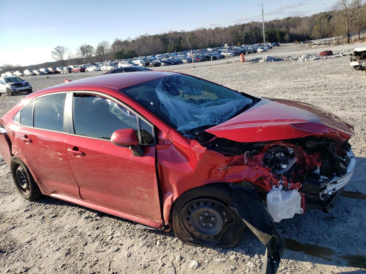 Photo 9 from auction – 2020 TOYOTA COROLLA LE with VIN JTDEPRAEXLJ086089