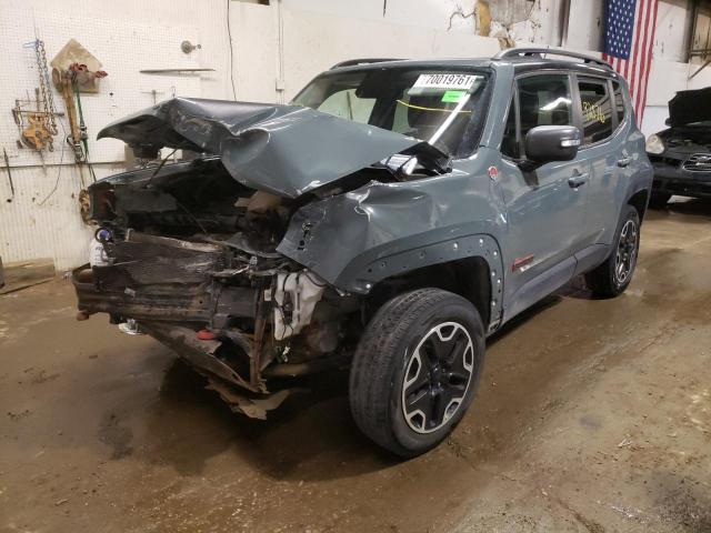 Photo 2 from auction – 2016 JEEP RENEGADE T with VIN ZACCJBCT6GPD17930
