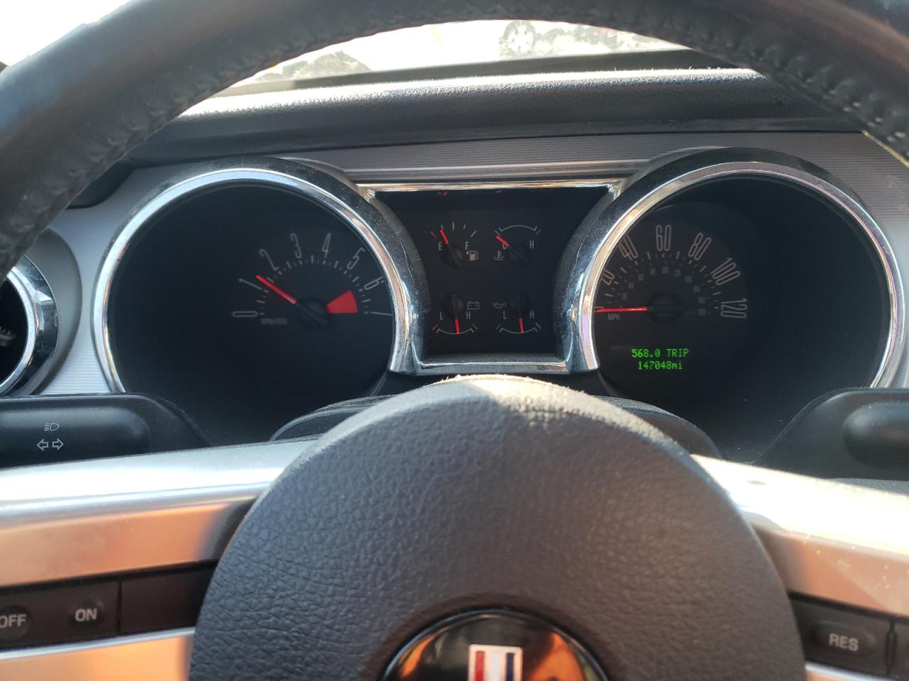 Photo 8 from auction – 2007 FORD MUSTANG with VIN 1ZVFT80N975305728