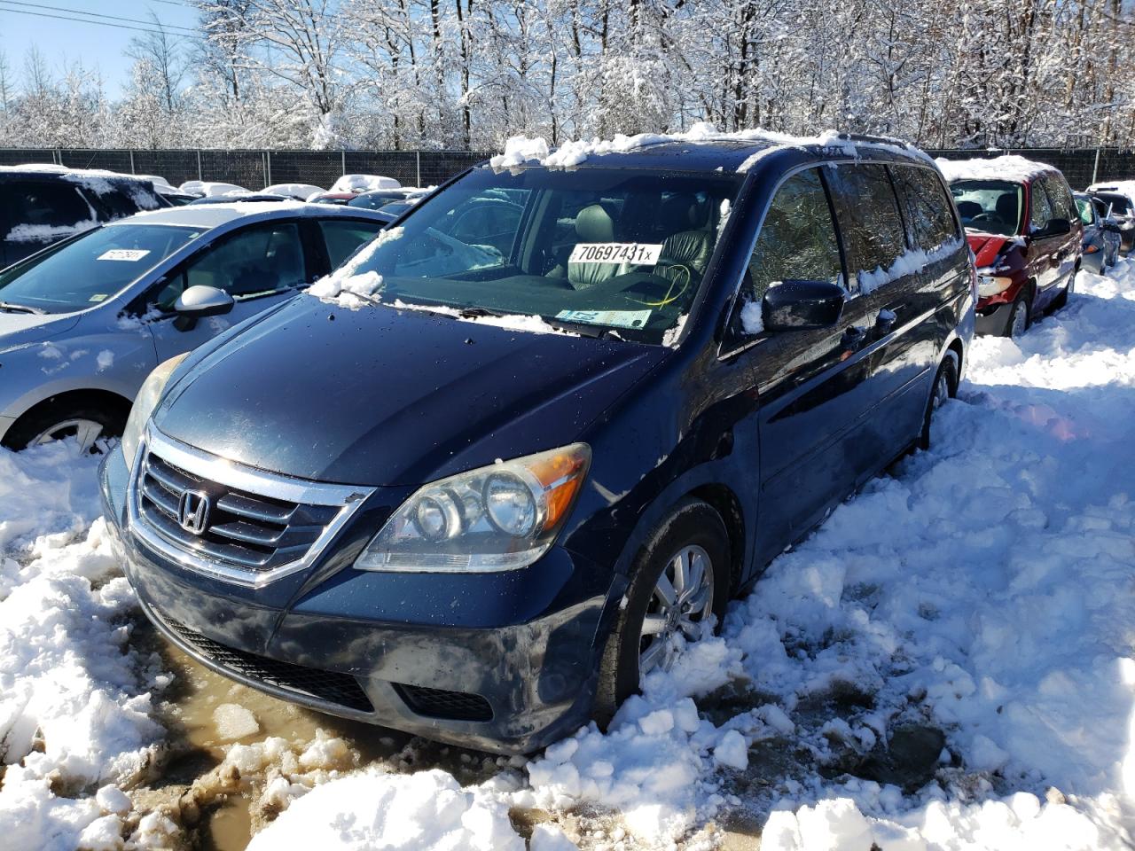 Photo 2 from auction – 2009 HONDA ODYSSEY EX with VIN 5FNRL38719B400973