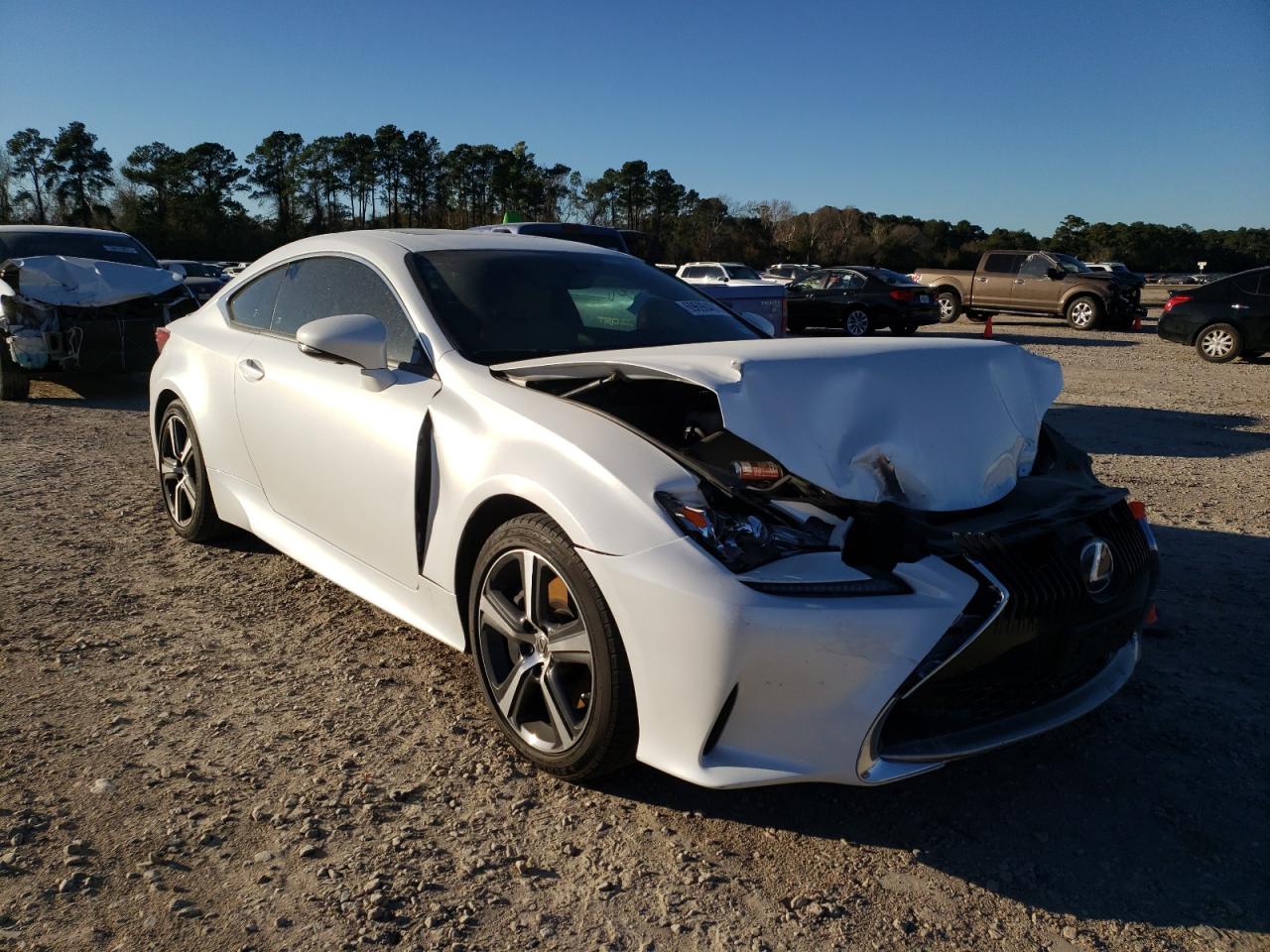 LEXUS RC 200T 2017 with VIN JTHHA5BC2H5006674 - Photo from auction