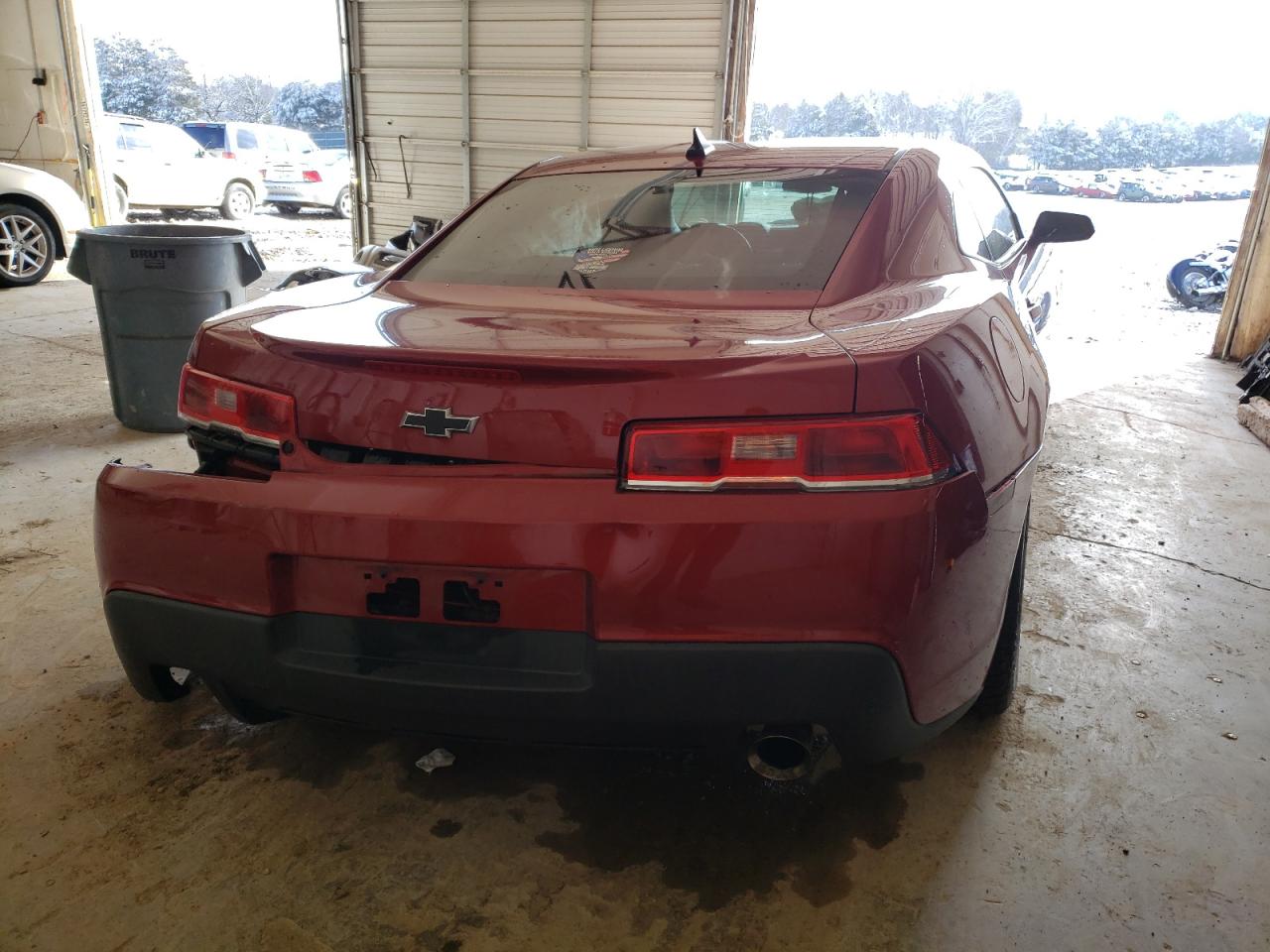 Photo 4 from auction – 2015 CHEVROLET CAMARO LS with VIN 2G1FB1E39F9169664