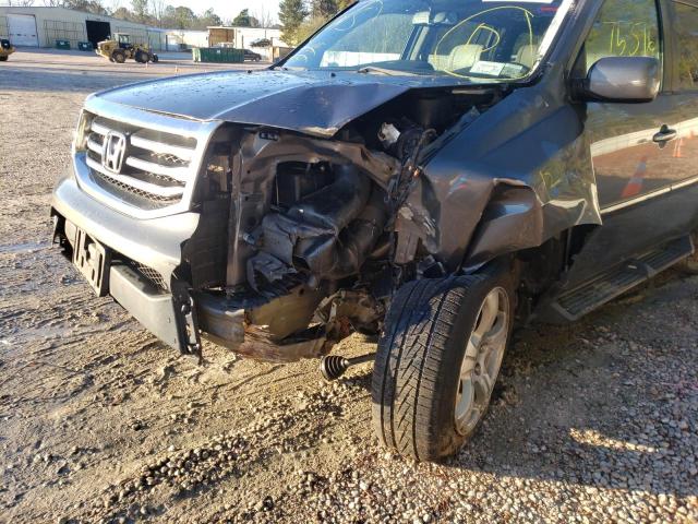 Photo 9 from auction – 2013 HONDA PILOT EXL with VIN 5FNYF4H56DB061191