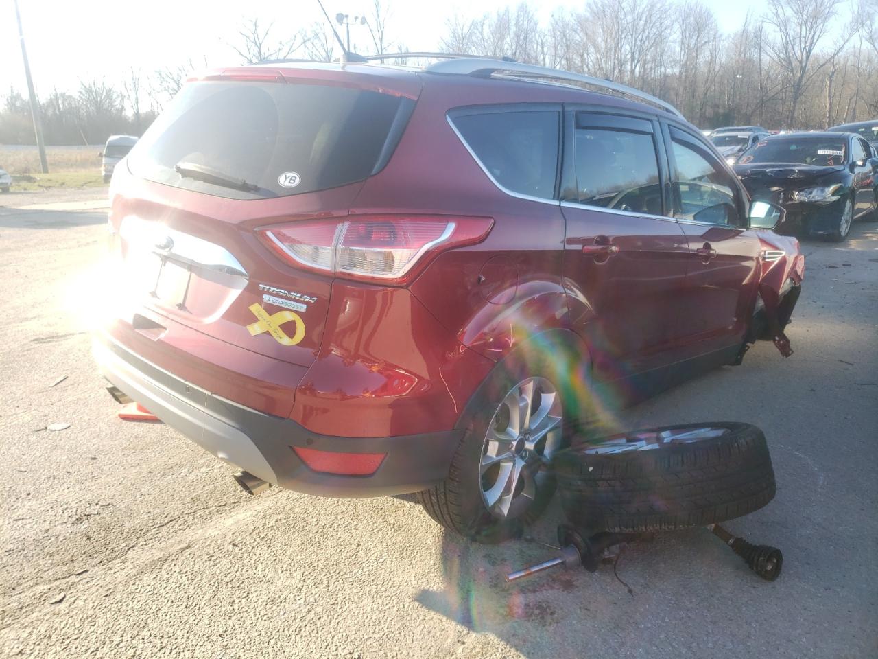 Photo 4 from auction – 2014 FORD ESCAPE TIT with VIN 1FMCU0J9XEUD07847