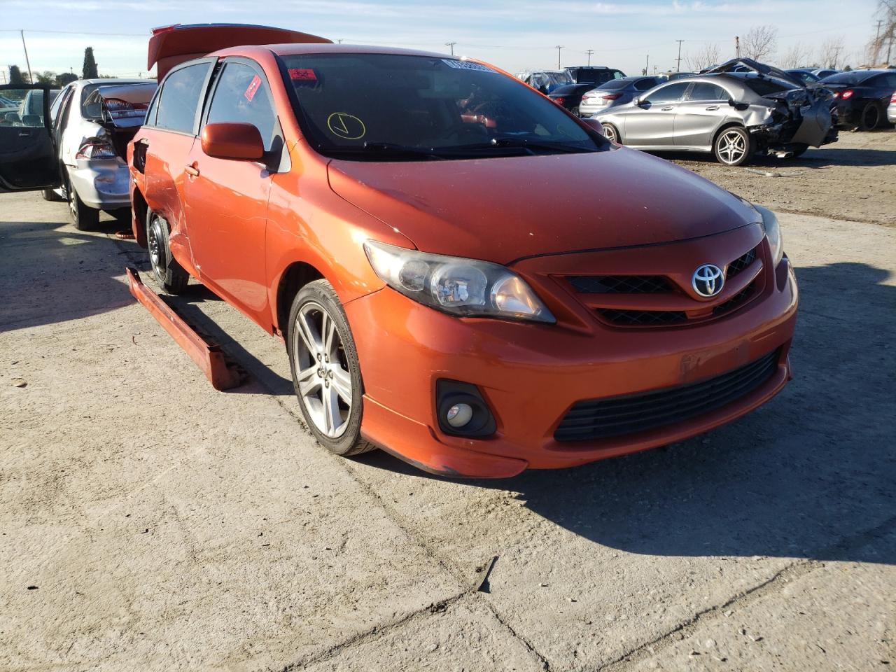 TOYOTA COROLLA BA 2013 with VIN 2T1BU4EE4DC089267 - Photo from auction