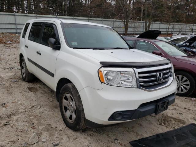 HONDA PILOT LX 2015 with VIN 5FNYF4H20FB045870 - Photo from auction
