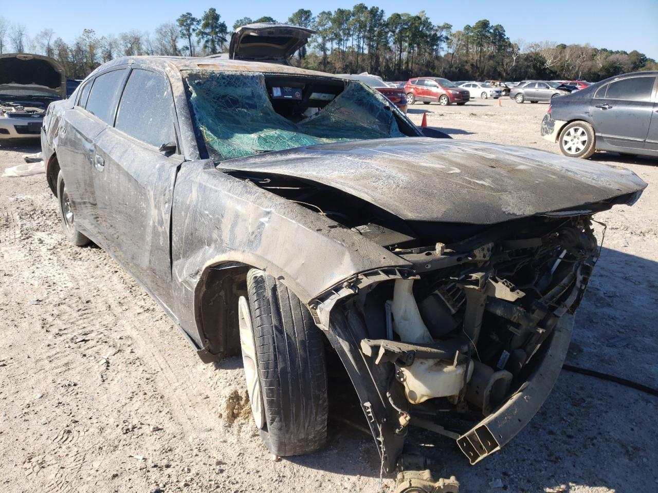 DODGE CHARGER SX 2018 with VIN 2C3CDXBG1JH158370 - Photo from auction