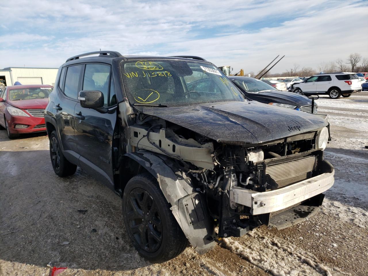 JEEP RENEGADE L 2018 with VIN ZACCJBBB4JPJ13818 - Photo from auction