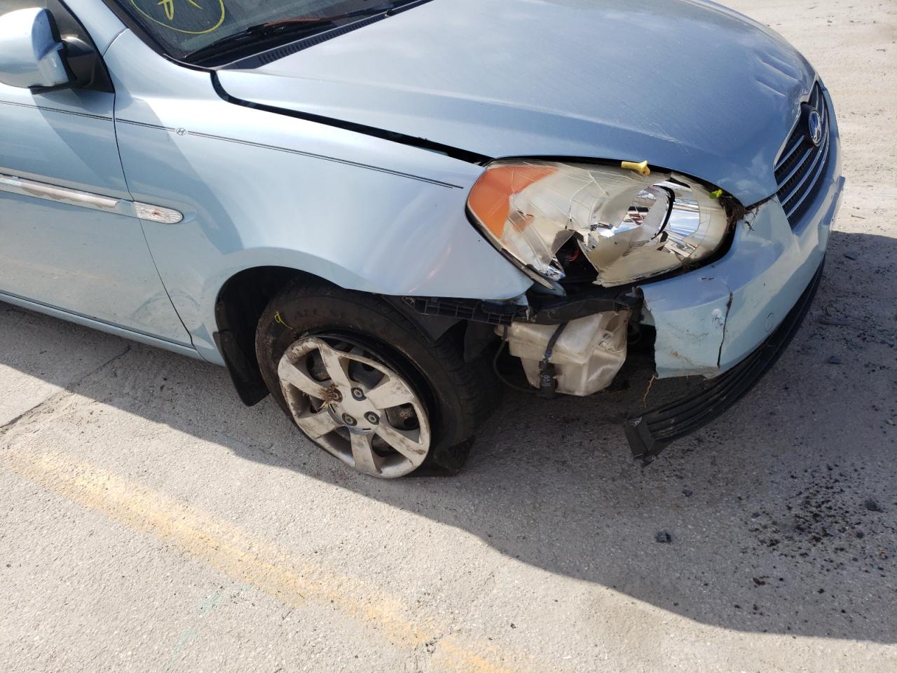 Photo 9 from auction – 2007 HYUNDAI ACCENT with VIN KMHCN46C67U130886