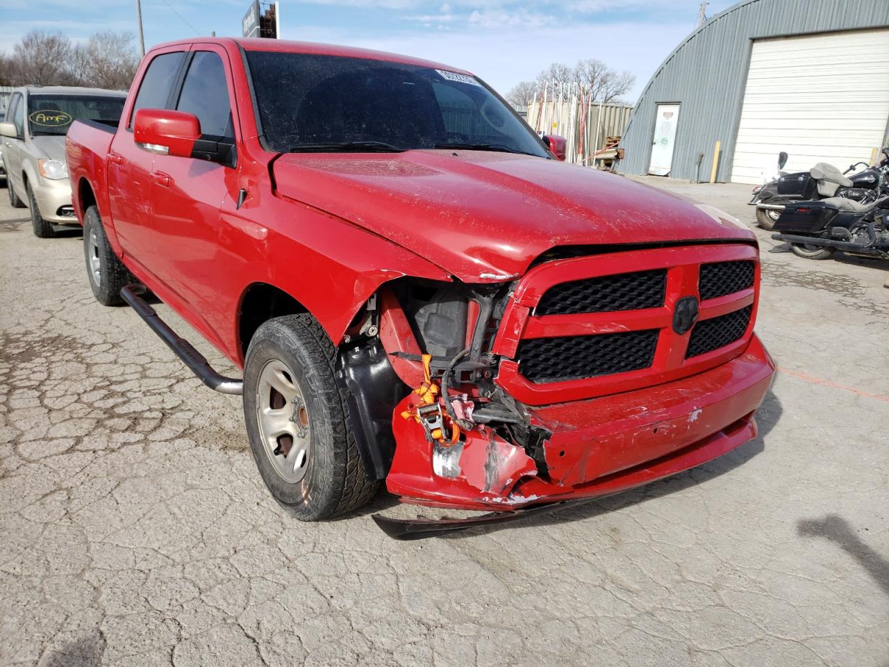 Photo 1 from auction – 2014 RAM 1500 SPORT with VIN 1C6RR6MT2ES206346