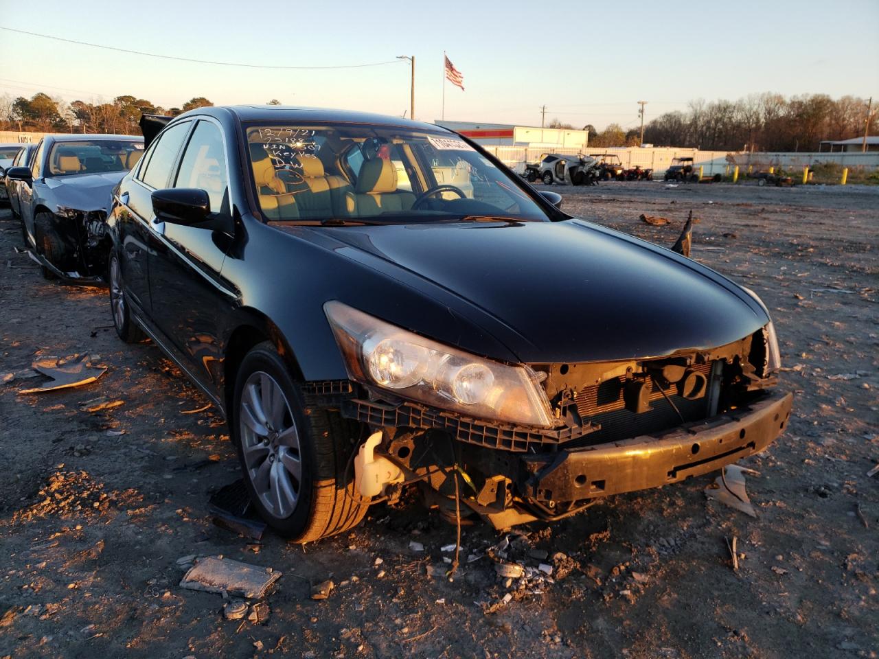 Photo 1 from auction – 2011 HONDA ACCORD EXL with VIN 1HGCP3F82BA017307