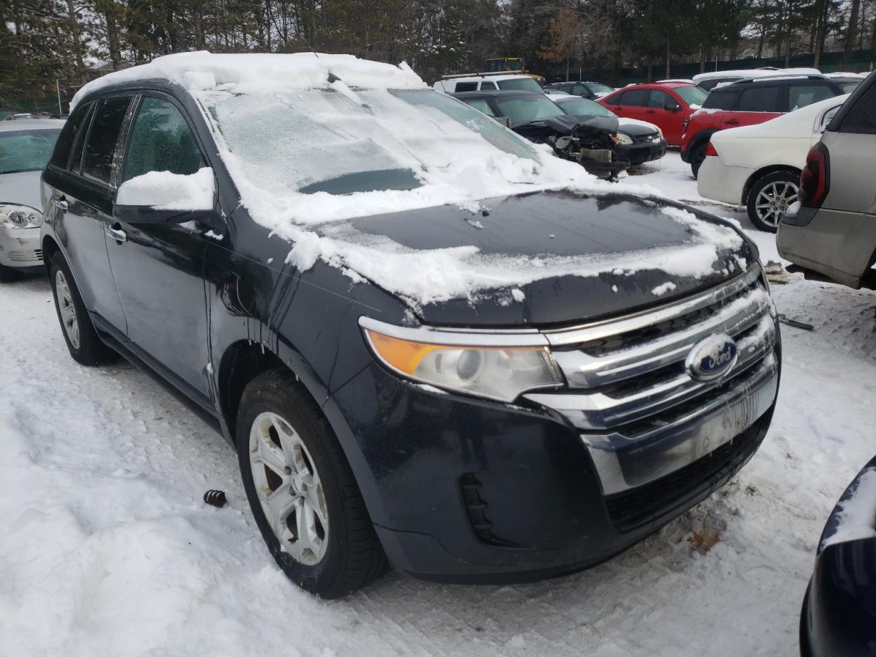 FORD EDGE SE 2013 with VIN 2FMDK3G91DBA87330 - Photo from auction