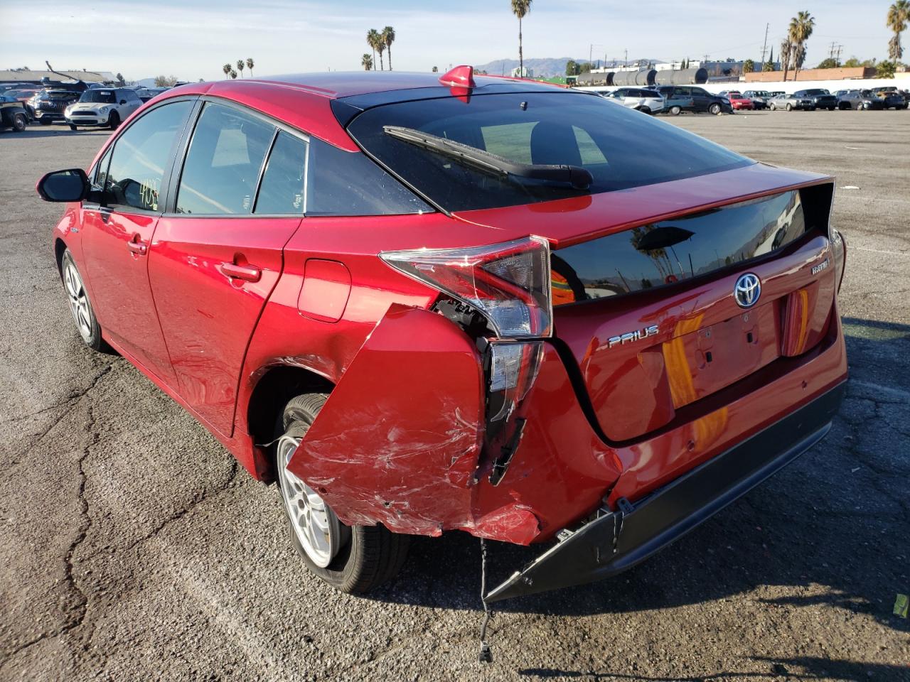 Photo 3 from auction – 2018 TOYOTA PRIUS with VIN JTDKBRFU3J3597629