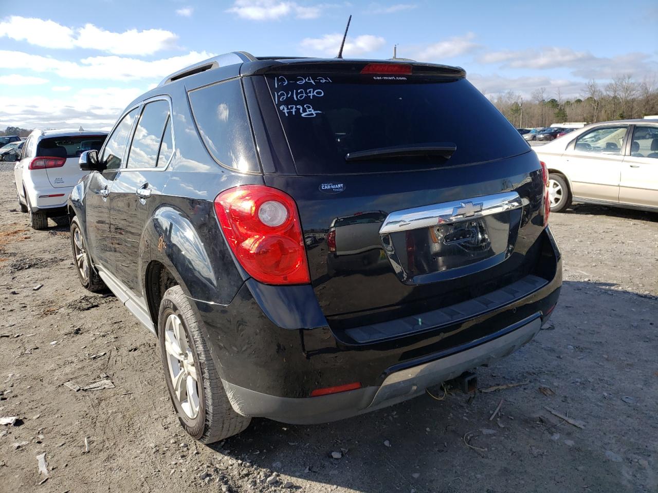 Photo 3 from auction – 2013 CHEVROLET EQUINOX LT with VIN 2GNFLGEK5D6378386