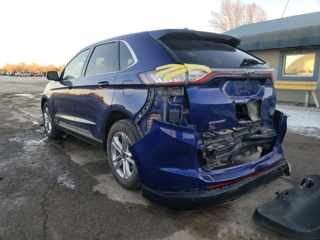 Photo 3 from auction – 2015 FORD EDGE SEL with VIN 2FMTK3J95FBB59752