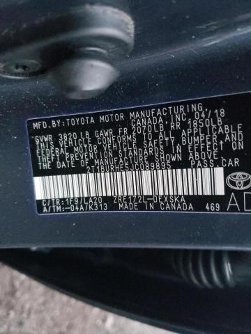 Photo 10 from auction – 2018 TOYOTA COROLLA L with VIN 2T1BURHE5JC089895
