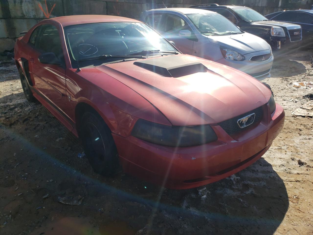 FORD MUST 2001 with VIN 1FAFP40411F168895 - Photo from auction