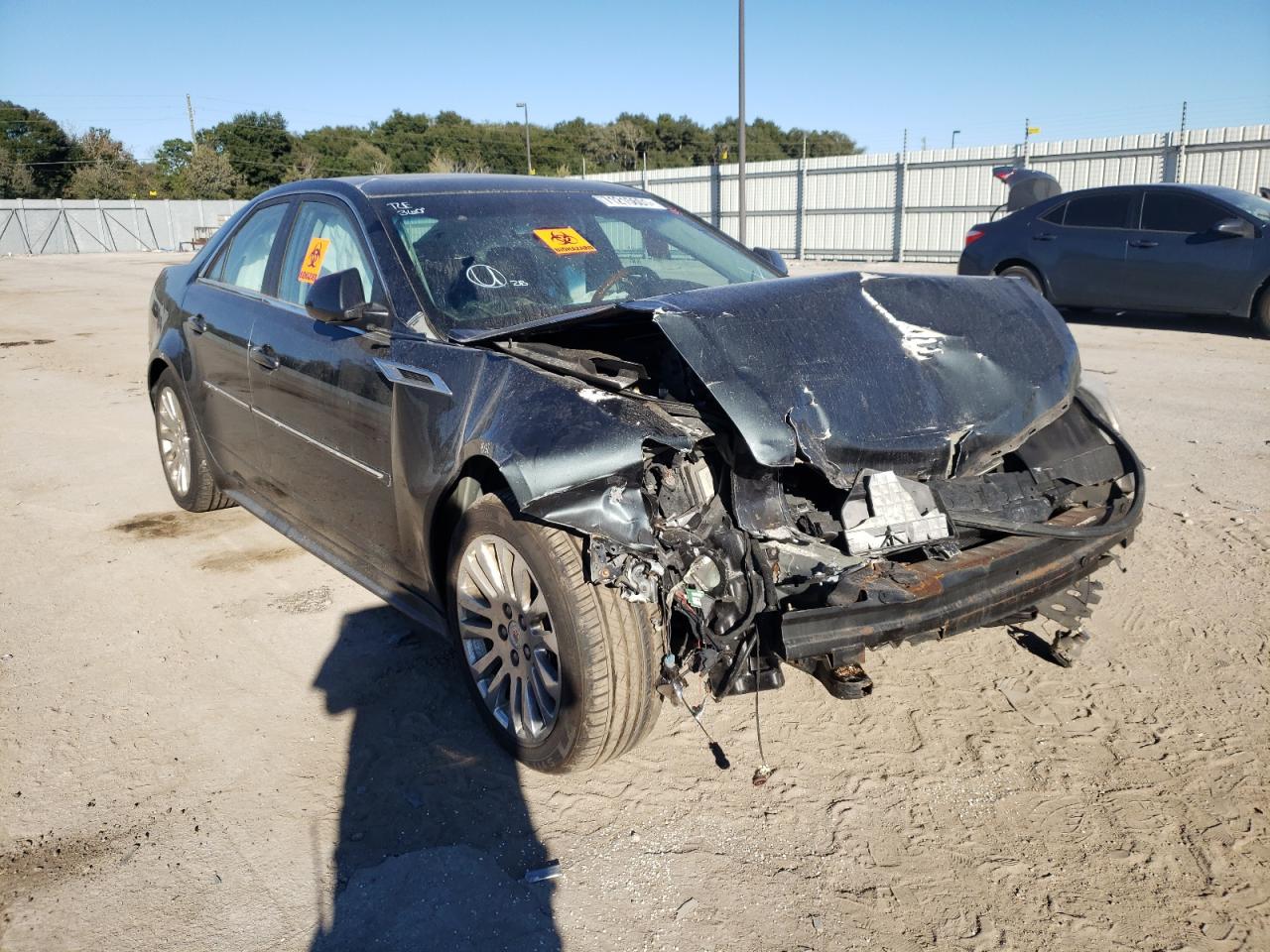 CADILLAC CTS PERFOR 2012 with VIN 1G6DL5E37C0114710 - Photo from auction