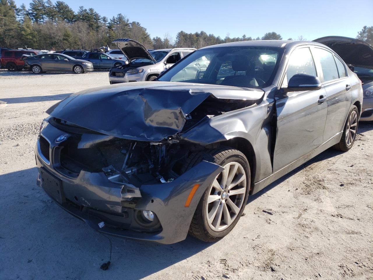 Photo 2 from auction – 2016 BMW 320 I with VIN WBA8E1G57GNU10574