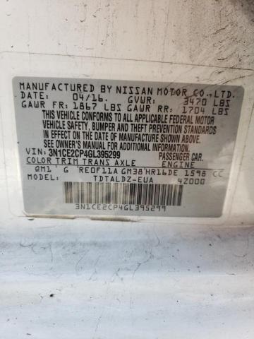 Photo 10 from auction – 2016 NISSAN VERSA NOTE with VIN 3N1CE2CP4GL395299