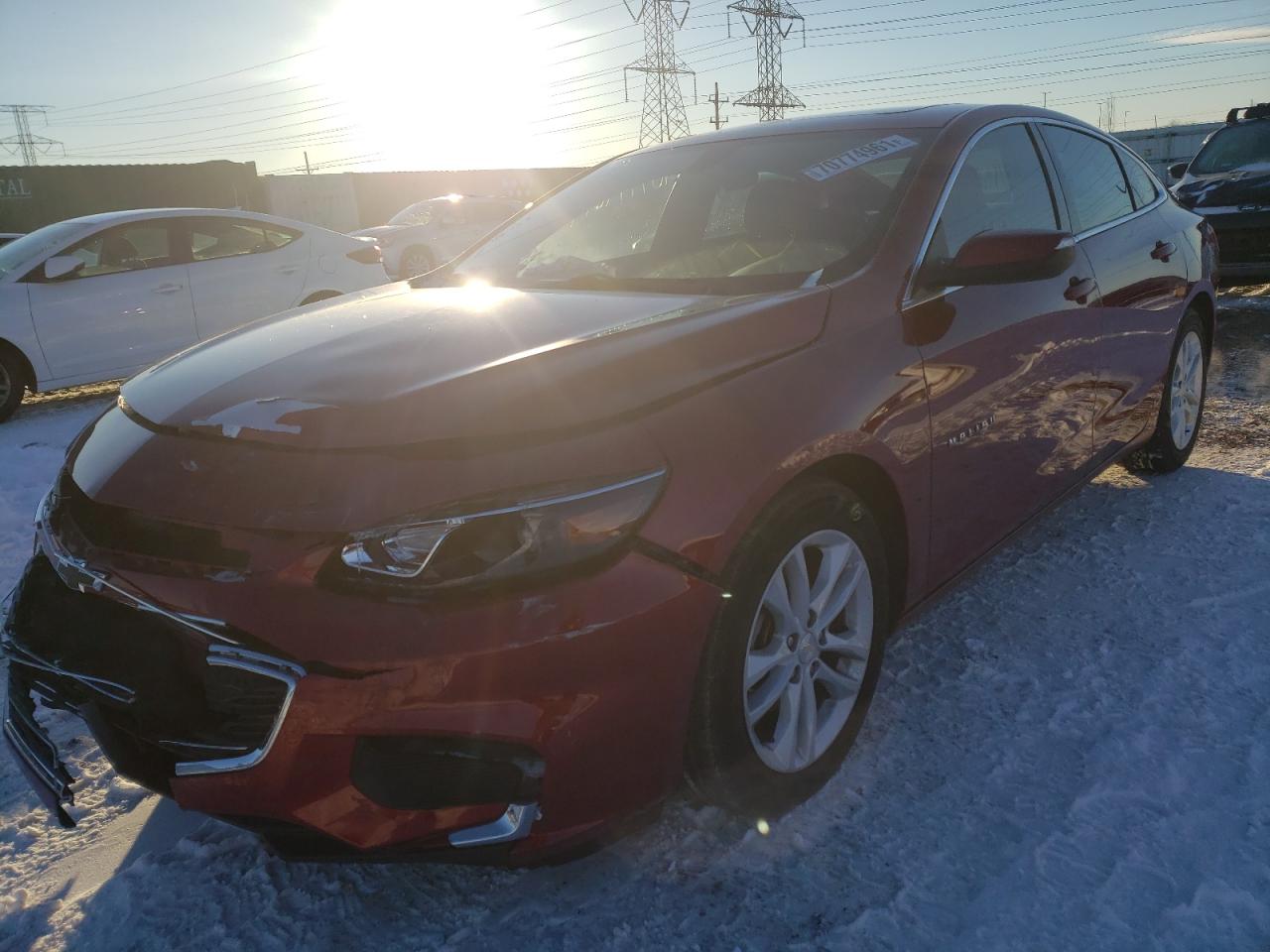 Photo 2 from auction – 2017 CHEVROLET MALIBU LT with VIN 1G1ZE5ST1HF233383