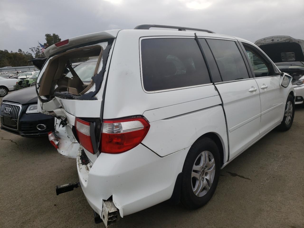 Photo 4 from auction – 2007 HONDA ODYSSEY EX with VIN 5FNRL38727B457776