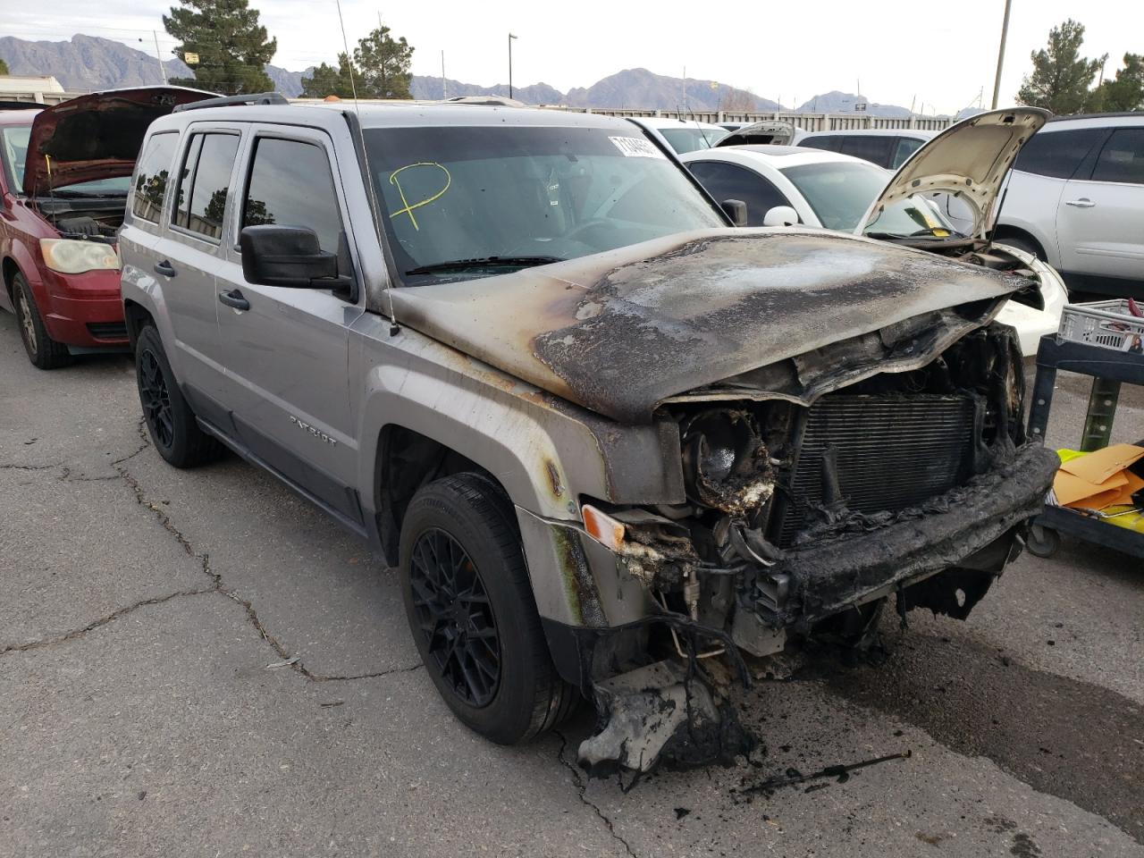 Photo 1 from auction – 2016 JEEP PATRIOT with VIN 1C4NJPBAXGD562251