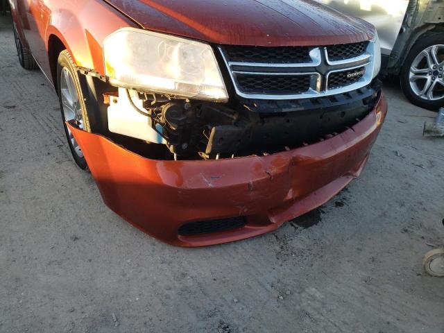 Photo 9 from auction – 2012 DODGE AVENGER SX with VIN 1C3CDZCB7CN182908