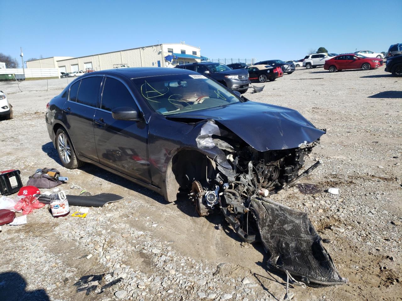 INFINITI G25 2011 with VIN JN1DV6AR6BM450298 - Photo from auction