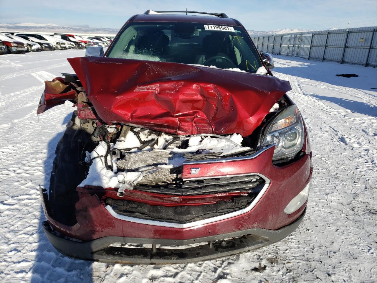 Photo 9 from auction – 2016 CHEVROLET EQUINOX LT with VIN 2GNFLGE39G6347526