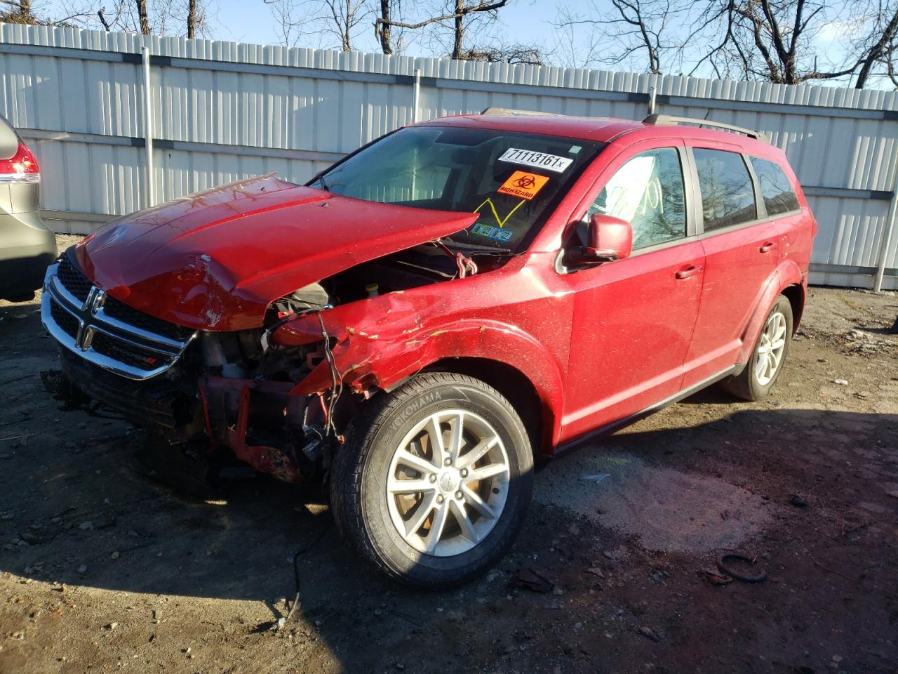 Photo 2 from auction – 2016 DODGE JOURNEY SX with VIN 3C4PDCBB9GT156506