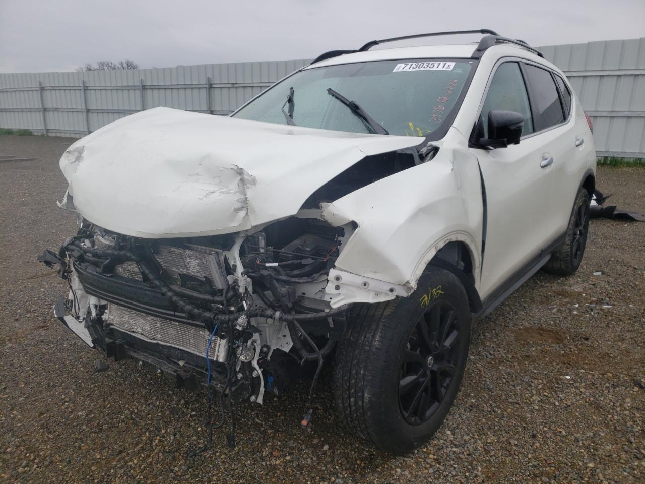 Photo 2 from auction – 2018 NISSAN ROGUE S with VIN 5N1AT2MT2JC749907