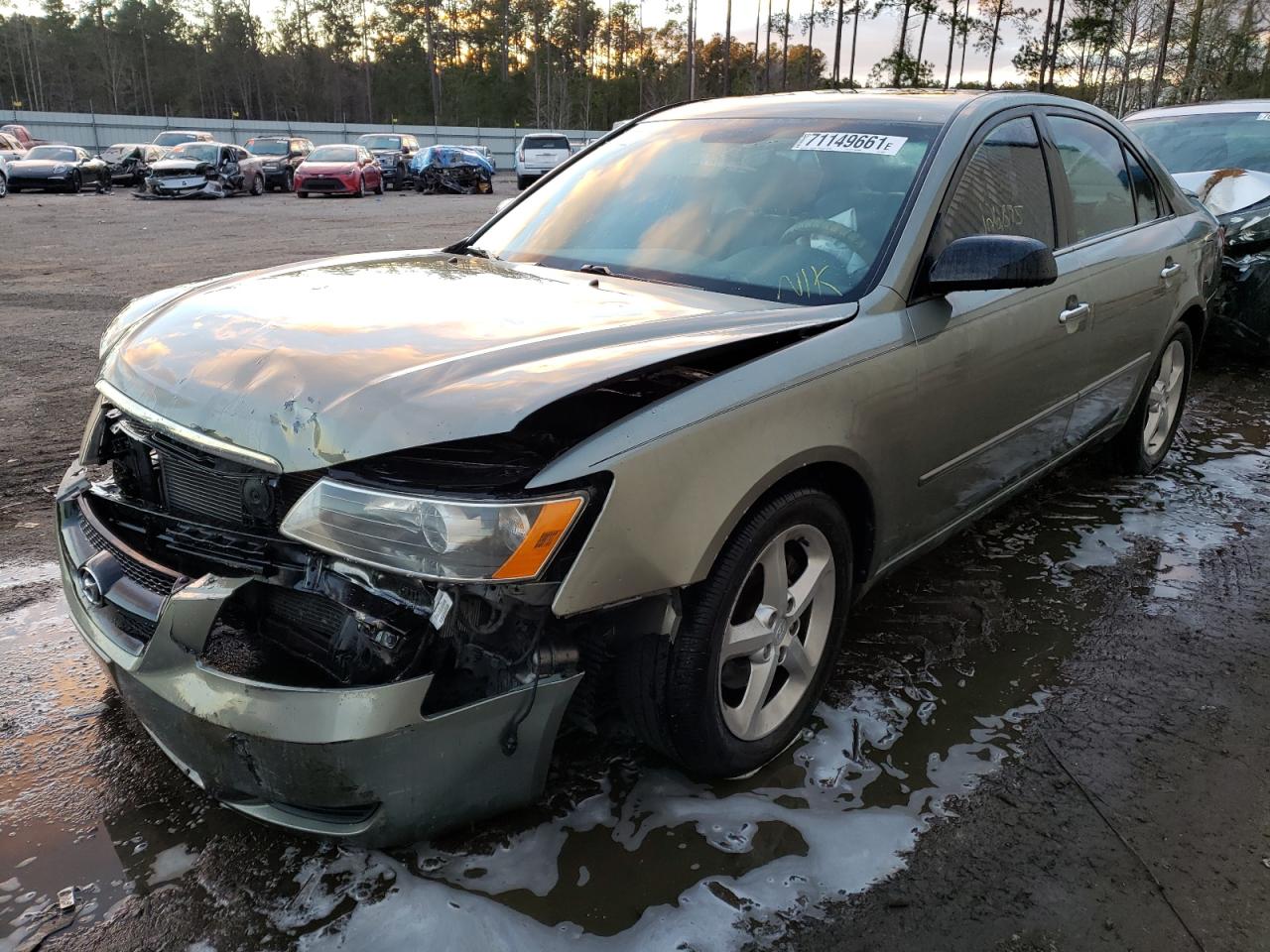 Photo 2 from auction – 2007 HYUNDAI SONATA SE with VIN 5NPEU46F07H193082