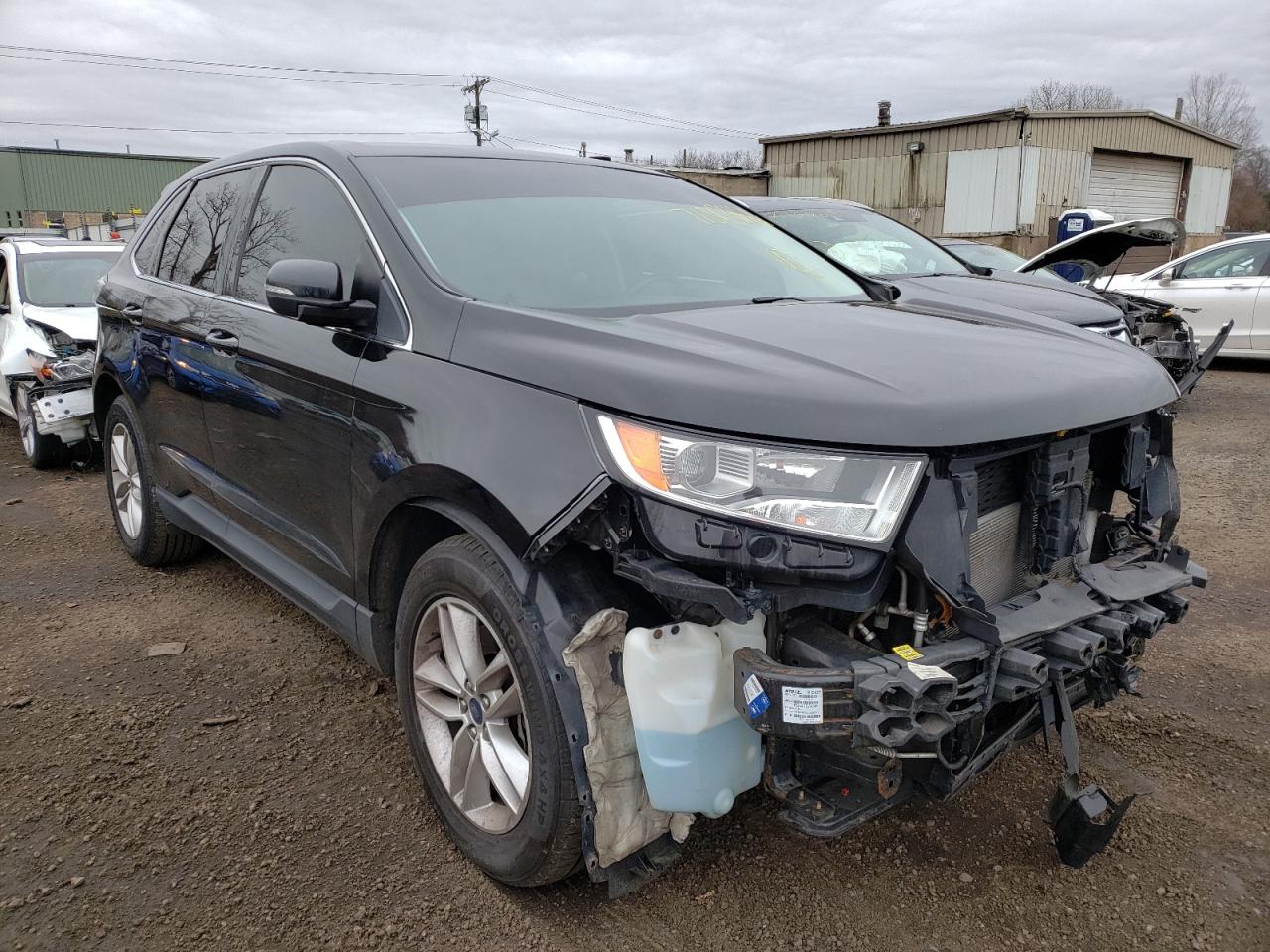 FORD EDGE SEL 2016 with VIN 2FMPK4J89GBB67577 - Photo from auction